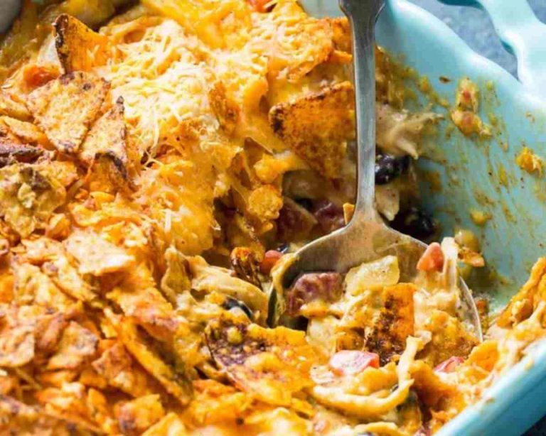 Cheesy and Crunchy Doritos Chicken Casserole