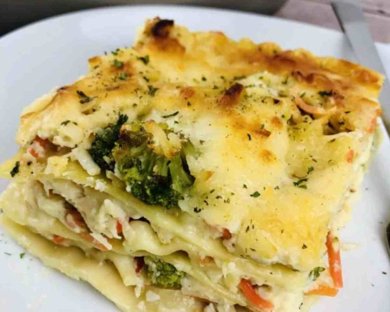 Chicken And Broccoli Lasagna