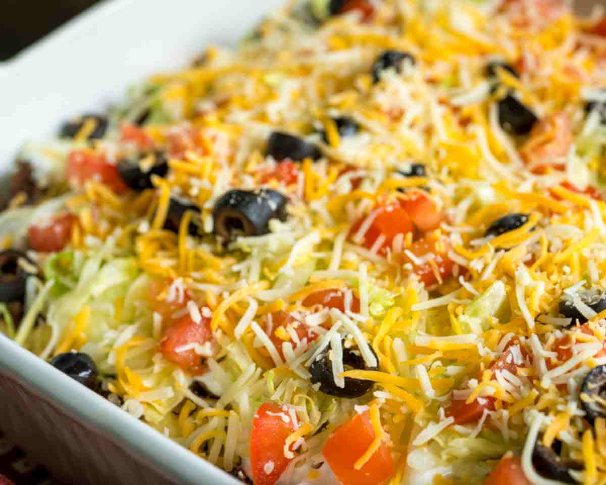 Cheesy Taco Casserole Easy Recipes Idea