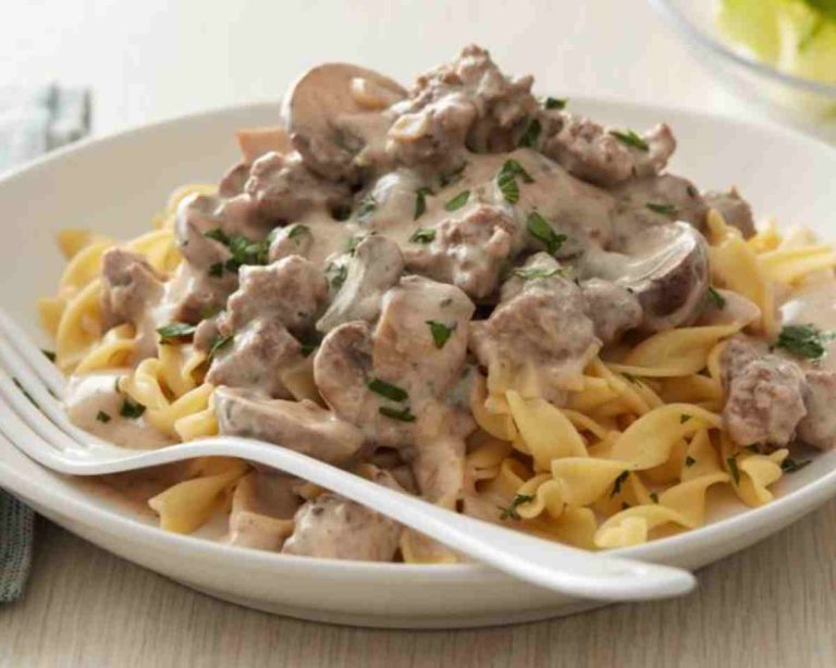 Beef Stroganoff