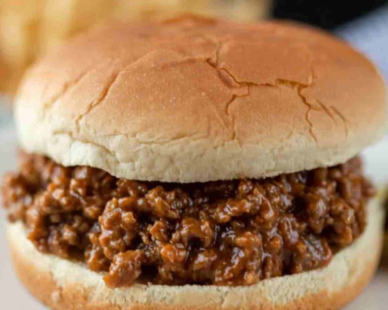 Sloppy Joe Sandwich