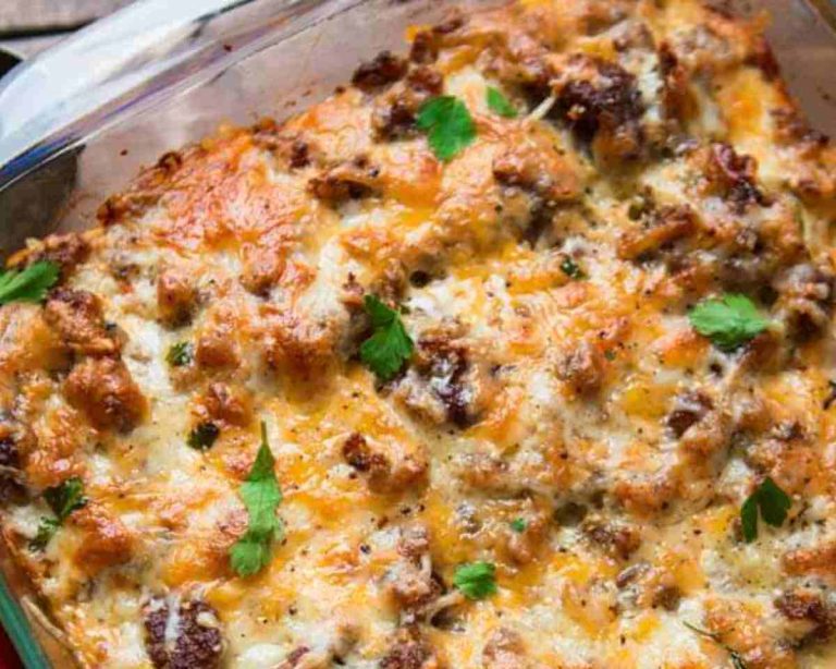 Sausage Hashbrown Casserole: A Comforting Breakfast Delight