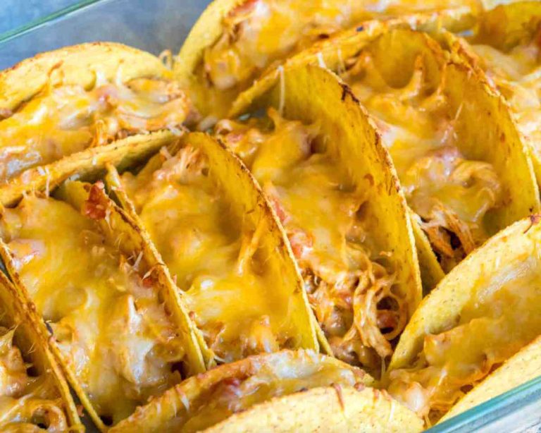 BAKED CHICKEN TACOS RECIPE