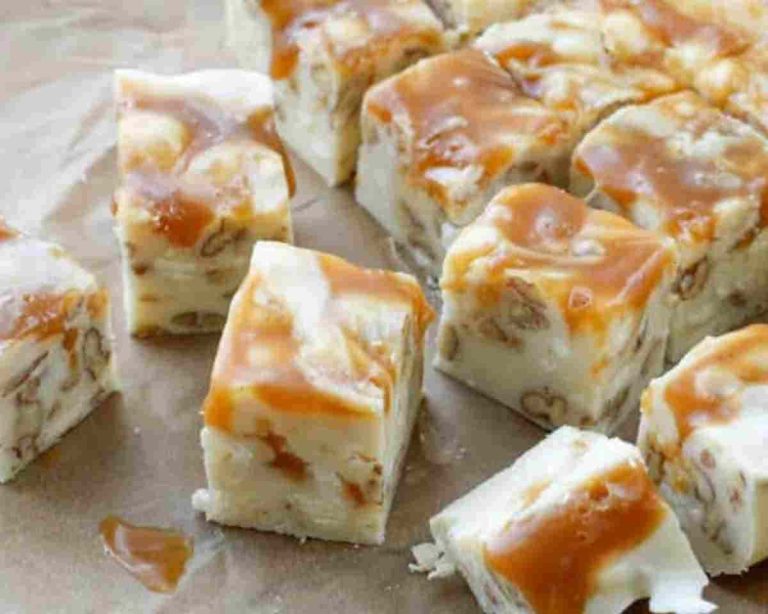 HomeWhite Chocolate Caramel Fudge