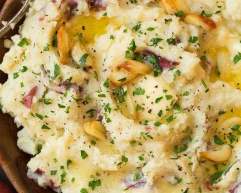 Roasted Garlic Mashed Potatoes