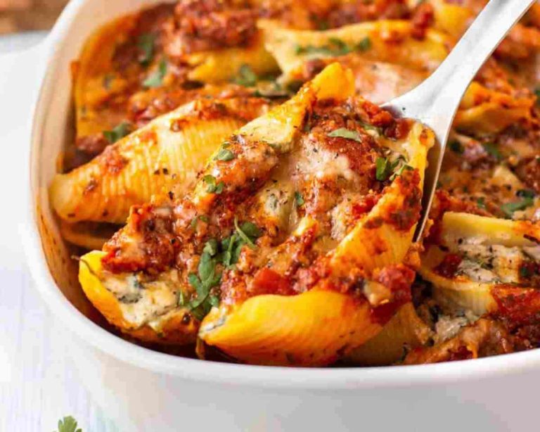 Ricotta Stuffed Shells - Easy Recipes Idea