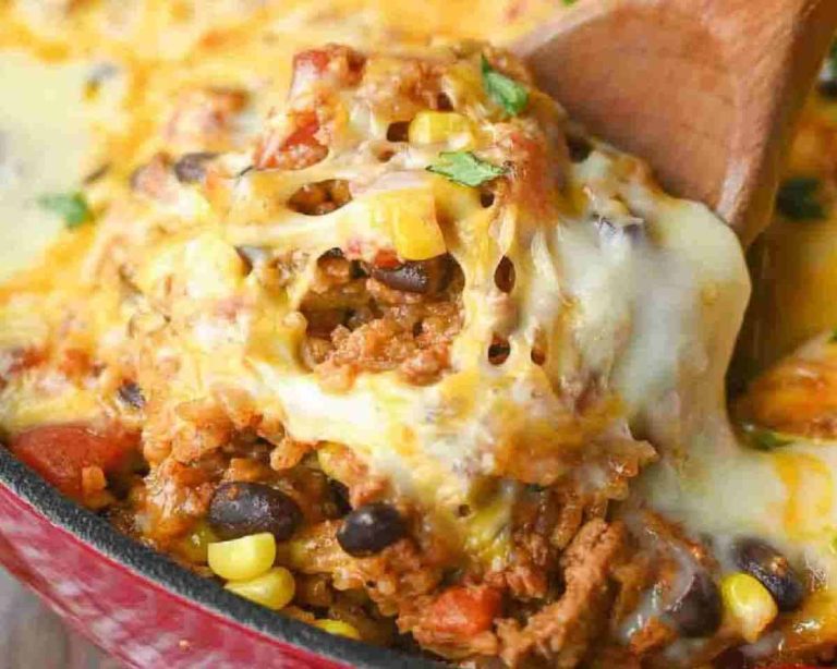 One-Pan Mexican Rice Casserole