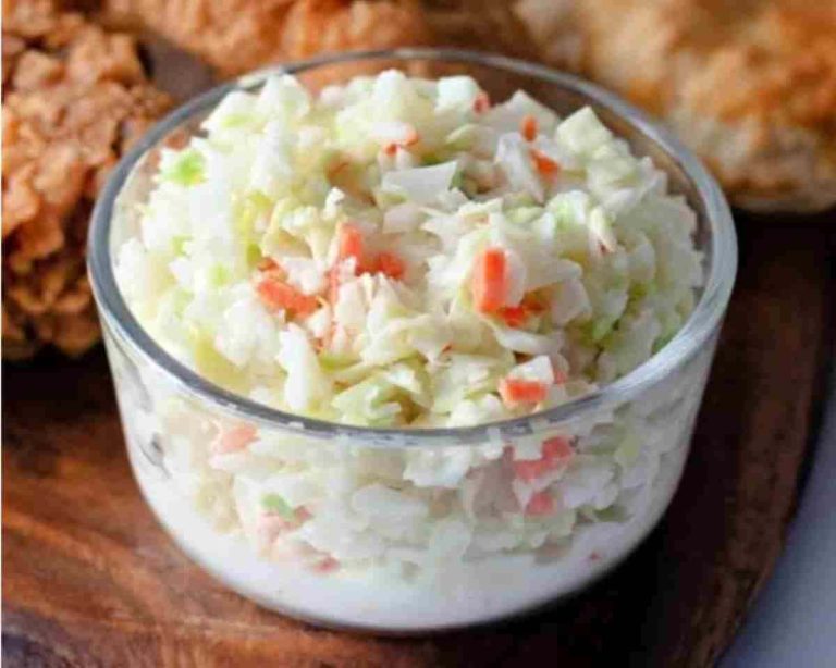 Homemade KFC-Style Coleslaw