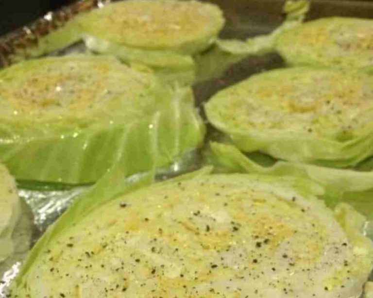 Baked Cabbage Steaks