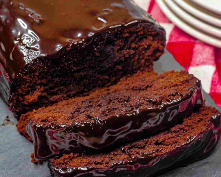 Hot Fudge Brownie Bread