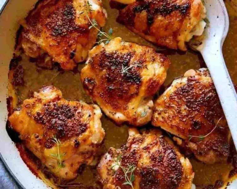 Baked Chicken Thighs