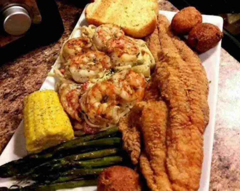 Cajun Baked Catfish & Shrimp