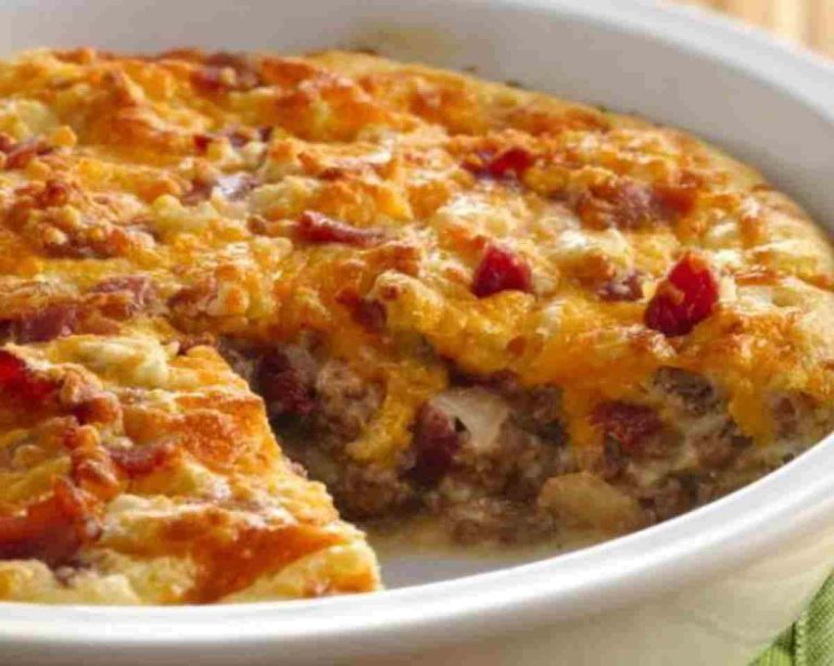 Cheeseburger Pie Recipe