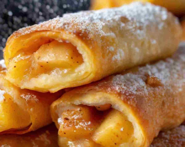 Apple Pie Egg Rolls