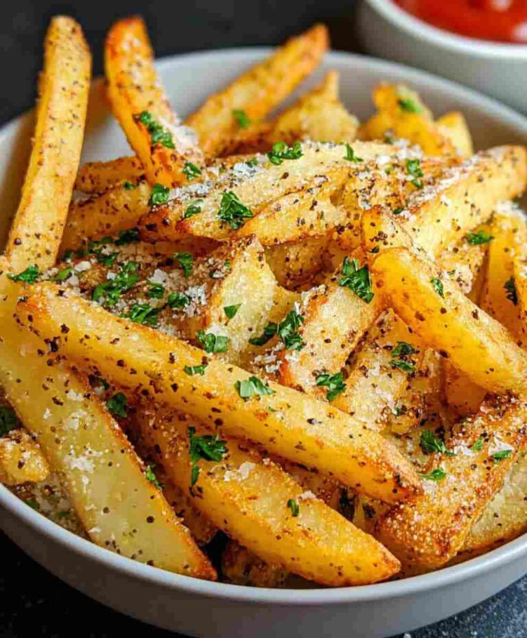 Baked Parmesan Garlic Fries