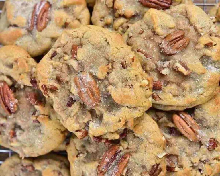 Chewy Butter Pecan Cookies