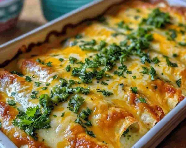 Cream Cheese Enchiladas Recipe - Easy Recipes Idea