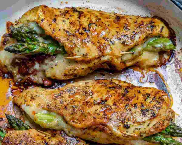 Asparagus Stuffed Chicken Breast