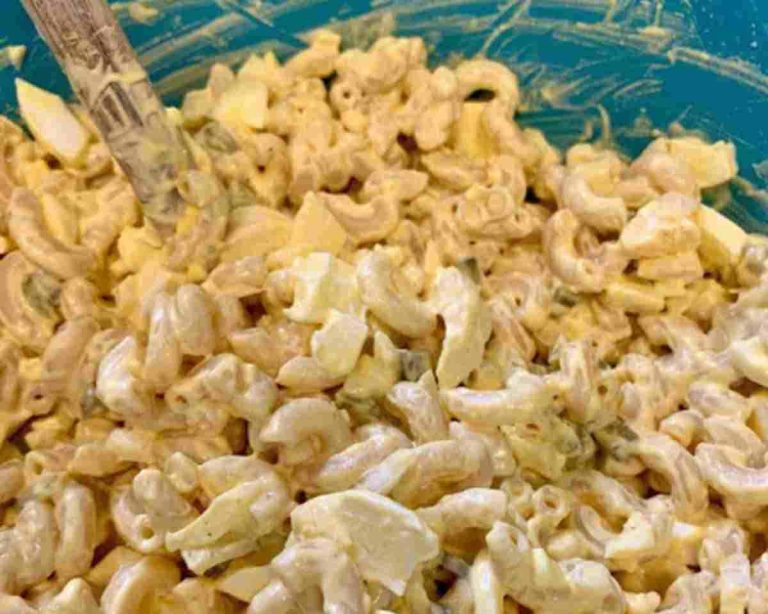 Deviled Egg Pasta Salad