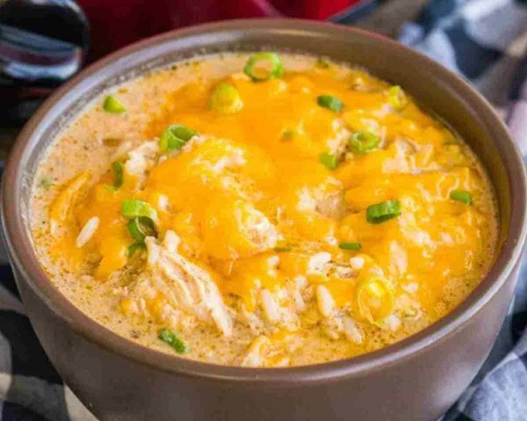 Slow Cooker Green Chile Chicken And Rice Casserole