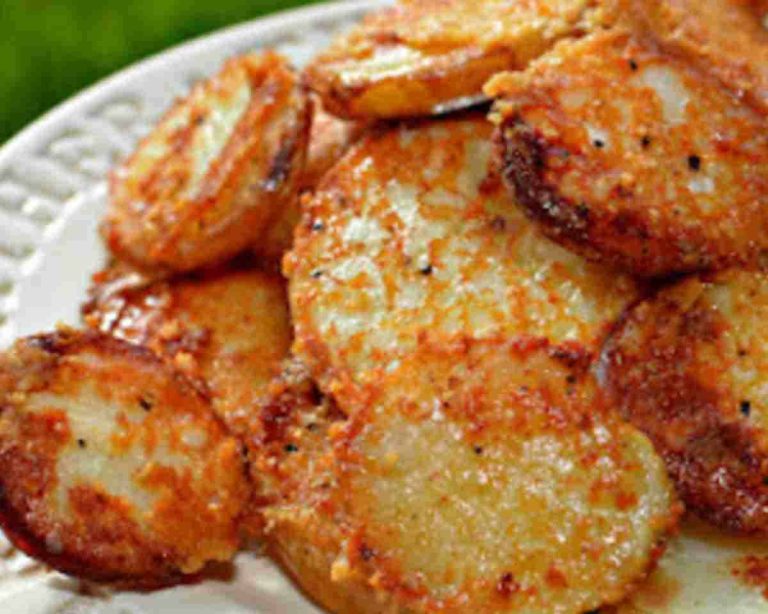 Crispy Crunchy Parmesan Potatoes