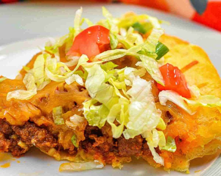 Pillsbury’s Crescent Roll Taco Bake