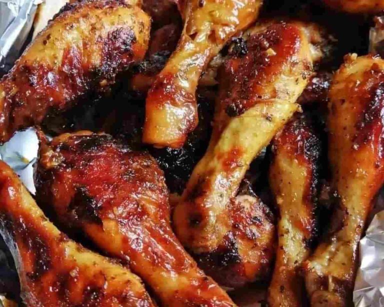 Caramelized Baked Chicken Legs or Wings