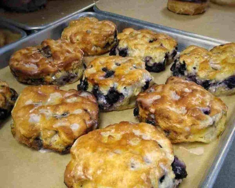 Sweet Blueberry Biscuits