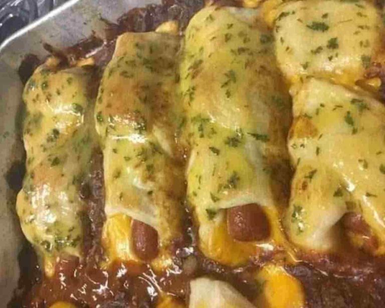 Chili Cheese Dog Bake