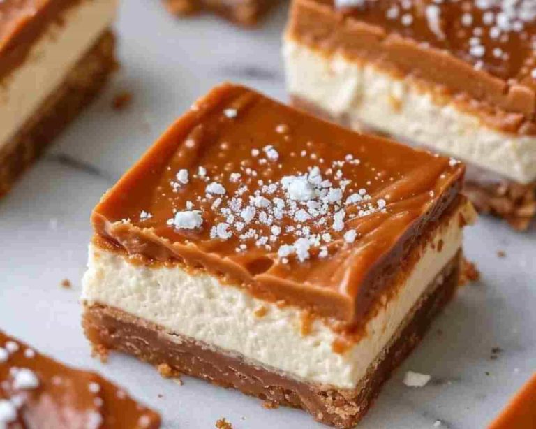 Shortbread and Salted Caramel Bars