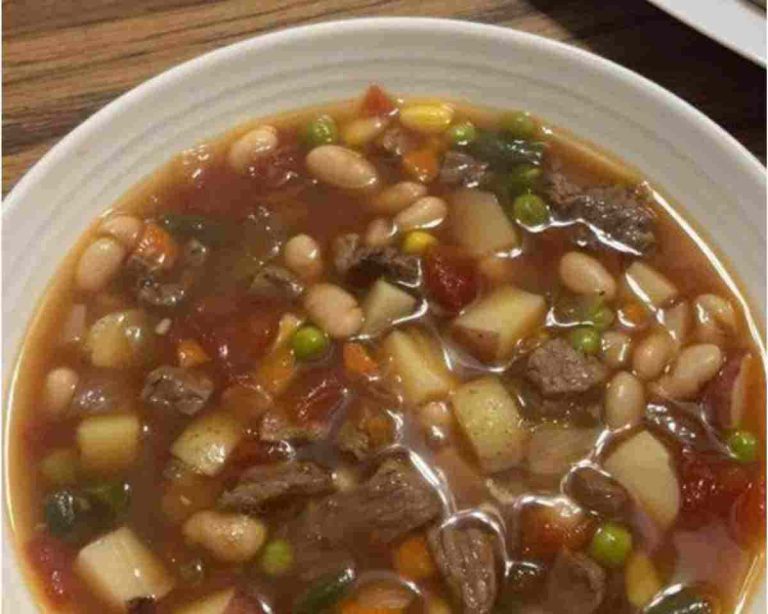 Generous Meat Vegetable Soup