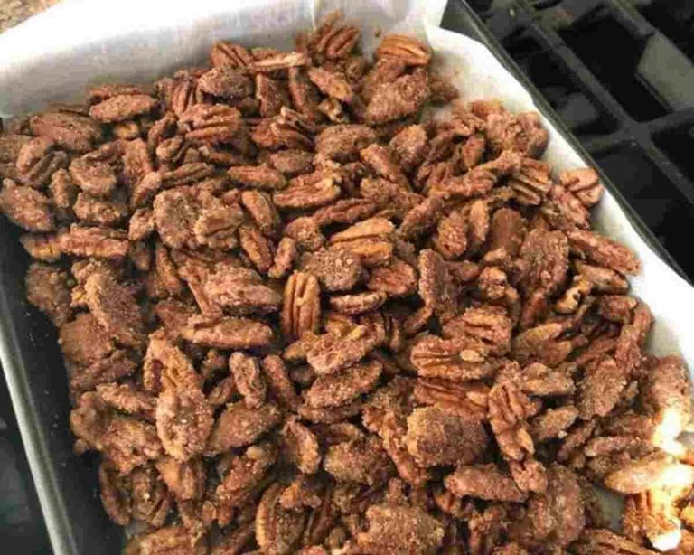 Easy Cinnamon Sugar Pecans