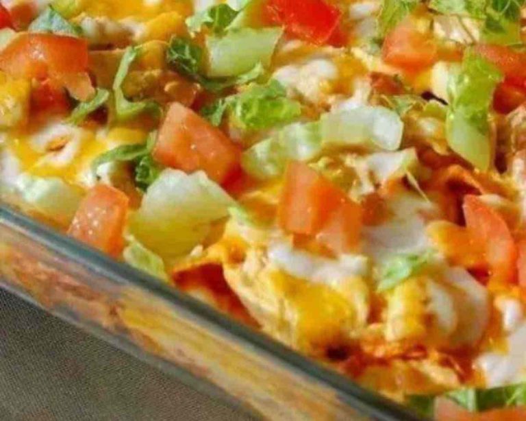 Walking Taco Casserole