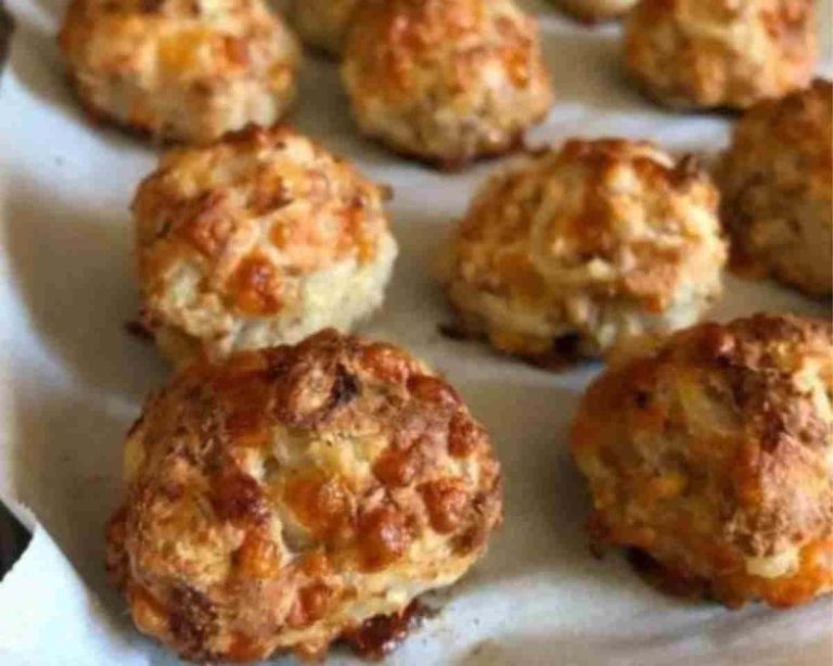 Crispy Hashbrown and Sausage Bites