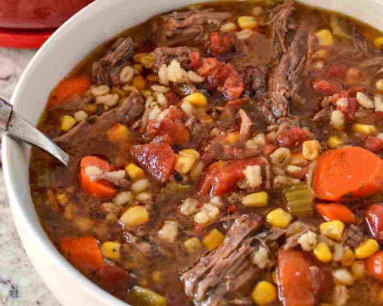 BEEF BARLEY SOUP