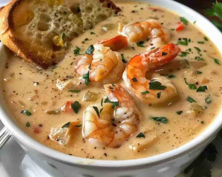 Crab and Shrimp Seafood Bisque Recipe