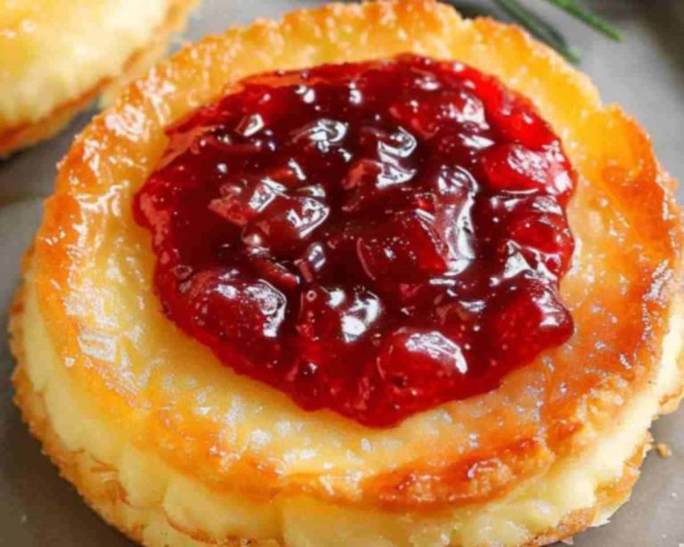 Pecan Cheddar Cheese Ring with Strawberry Preserves Recipe