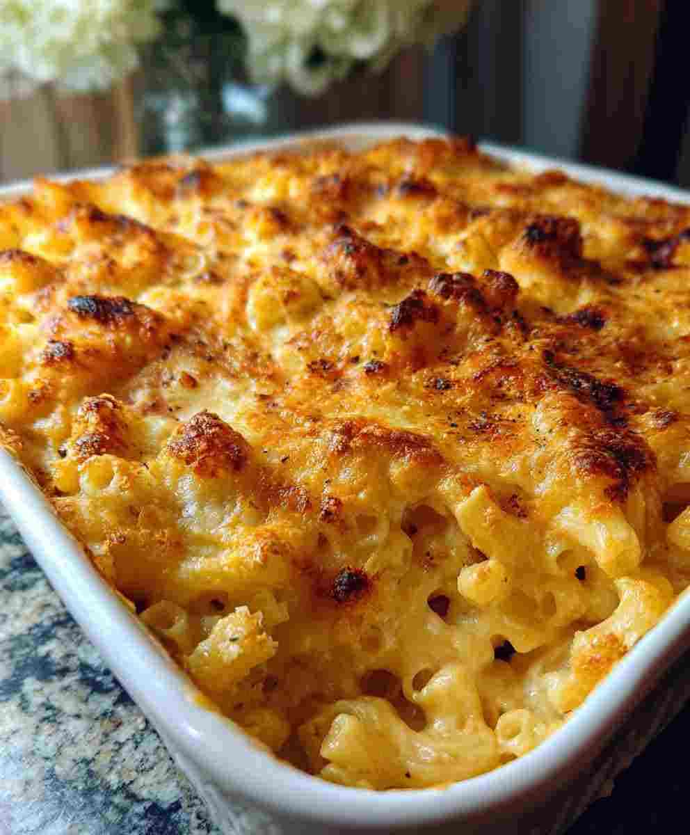 The BEST Homemade Baked Mac and Cheese