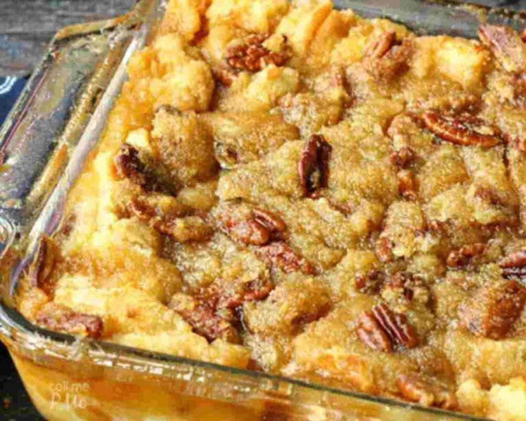 Pecan Pie Bread Pudding