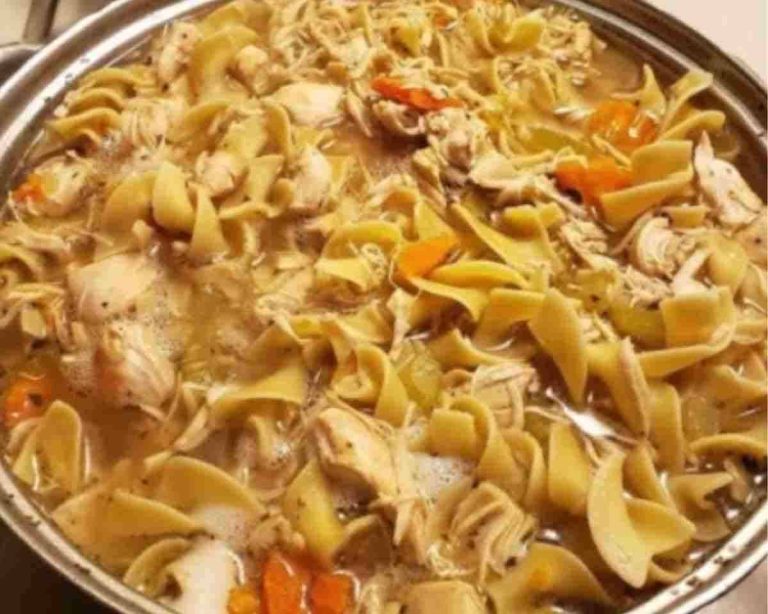 Homestyle Chicken Noodle Soup