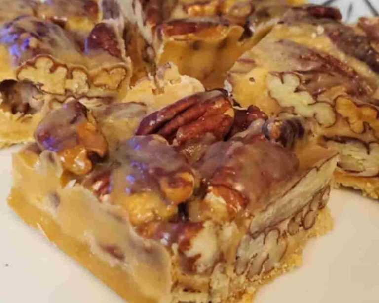 Caramel Pecan Dream Bars