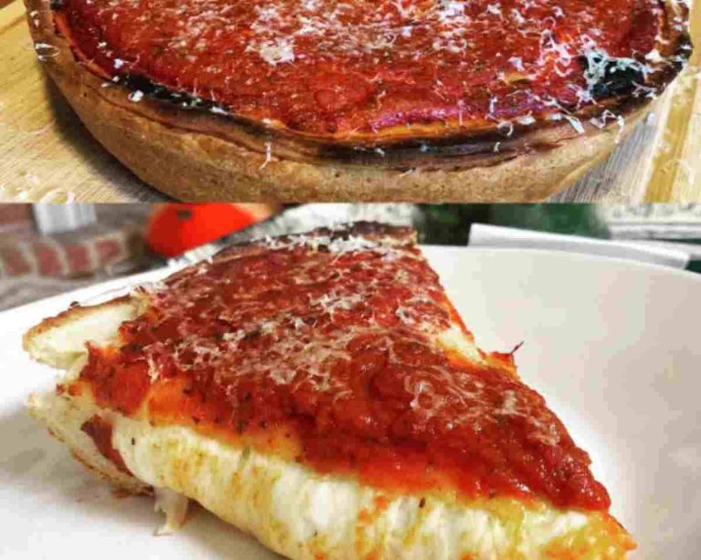 Chicago-Style Deep Dish Pizza