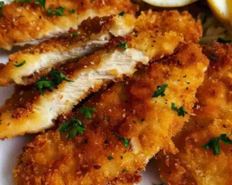 Crispy Chicken Schnitzel