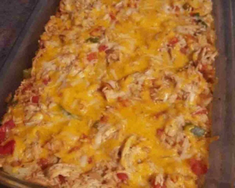 Fajita Chicken Casserole