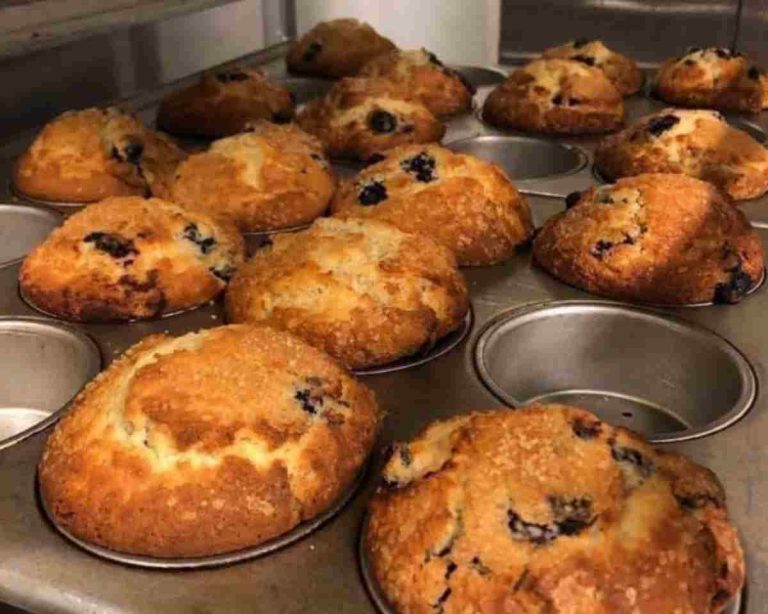 One Point Blueberry Muffins