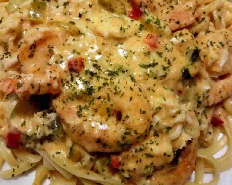 Shrimp & Crab Pasta with Creamy Cajun Sauce