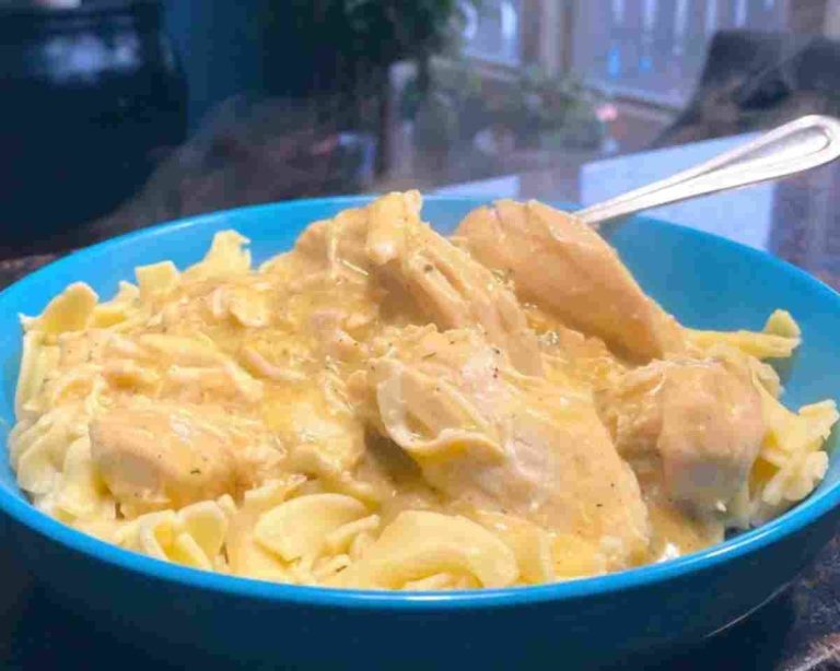 Slow Cooked Chicken & Gravy Recipe