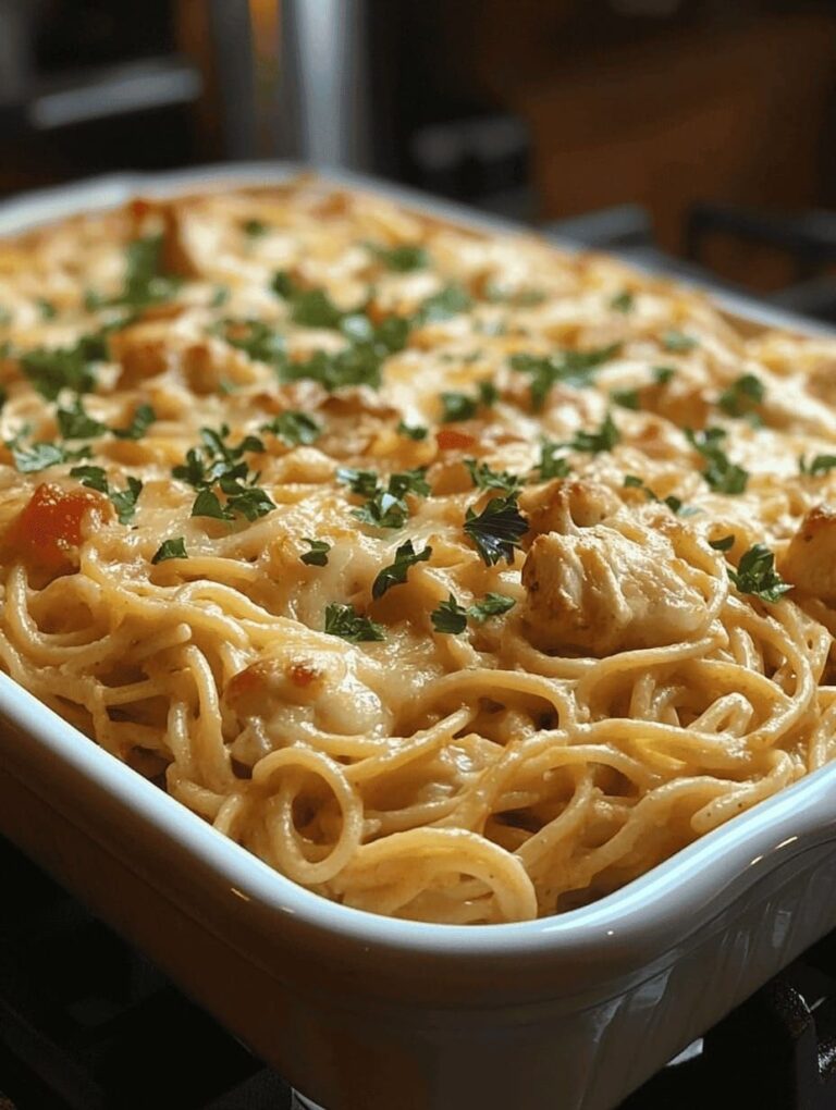 Chicken Spaghetti That Everyone Loves