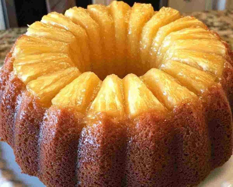 Pineapple Pound Cake