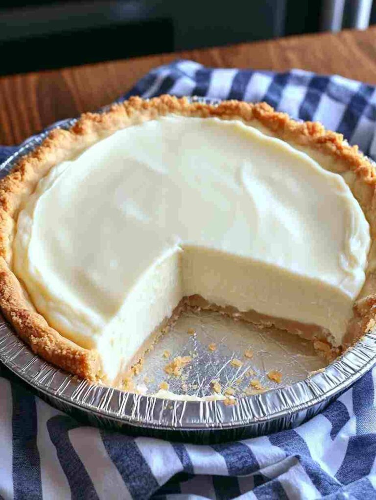 Classic Cream Cheese Pie Recipe